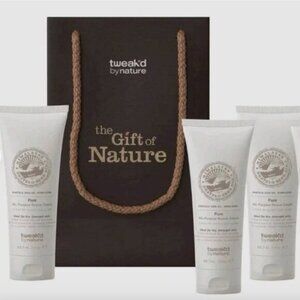 Tweak'd By Nature Restore Pure Rescue Cream 3 pc 3 oz Fragrance Free Sealed